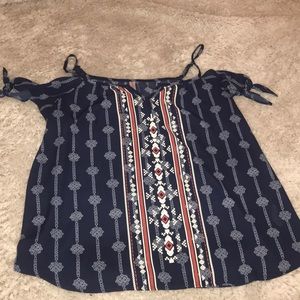 Cold shoulder T-shirt